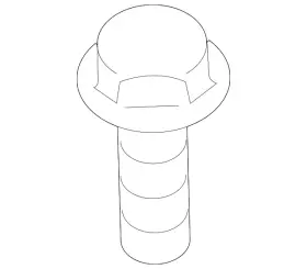 54459-3ja0a Nissan Genuine Strut Mount Bolt