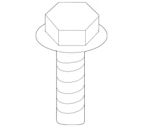 54459-ja021 Nissan Genuine Extension Panel Bolt