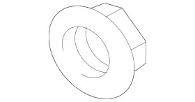 54588-1ha0c Nissan Genuine Strut Nut