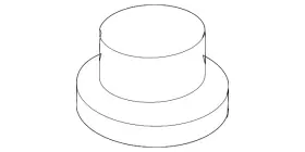 54588-ea000 Nissan Genuine Top Nut