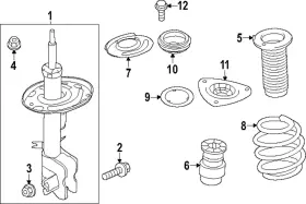 55338-6sa0a Nissan Genuine Spring Insulator 55338-6sa0a Nissan Genuine Spring Insulator