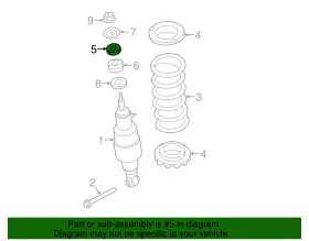56217-1la0b Nissan Genuine Upper Bushing #3