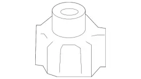 56218-ca000 Nissan Genuine Bumper Bushing