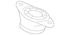 970-333-015-08 Porsche Genuine 2010-2016 Panamera - Mount Bracket