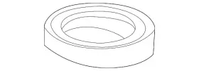 996-333-511-03 Porsche Genuine Spring Insulator
