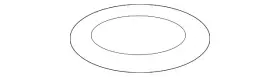 996-343-521-01 Porsche Genuine Strut Washer