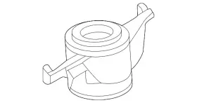 Pab-513-353-b Porsche Genuine Upper Mount