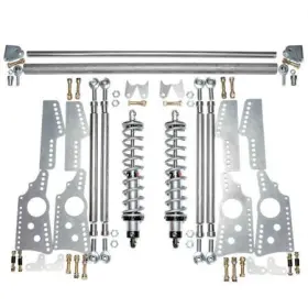 R170-110 Qa1 4-link Suspension Handling Kit With Single Adjustable Shocks And