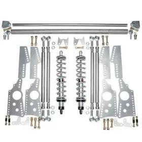 Qa1 R170-150 4-link Suspension Kit With Adjustable Shocks And For 150 Lb/in