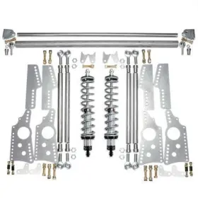 Qa1 R270-110 4-link Suspension Kit With Double Adjustable Shocks For 110 Lb/in