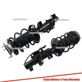 19300064 Qarmaxparts 2x Front Shock Struts Spring Assembly Electric For Cadillac Ats Rwd 2013-2019 #2