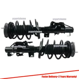 19300064 Qarmaxparts 2x Front Shock Struts Spring Assembly Electric For Cadillac Ats Rwd 2013-2019