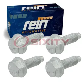C136 Rein 30-16 4 Pc Rear Suspension Strut Mount Bolts For 2011-2017 Volkswagen Touareg Kv