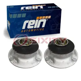 C743 Rein 78-57 2 Pc Front Strut Mounts For 2013 Bmw 135is 3.0l L6 Shock Spring Fr