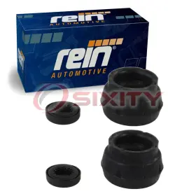 Sx-6qa6 Rein 2 Pc Front Strut Mount Kits For 2007-2010 Volkswagen Golf City 2.0l L4 Cw