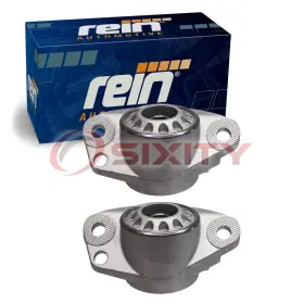 Sx-skv7 Rein 2 Pc Rear Upper Shock Mounts For 2000-2006 Audi Tt 1.8l L4 Suspension Eo