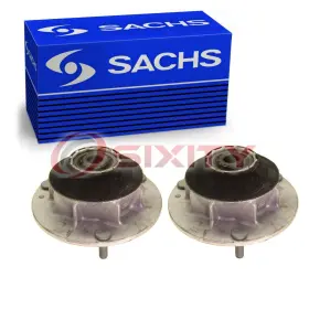C313 Sachs 18-64 2 Pc Front Suspension Strut Mounts For 2006 Bmw 325xi Shock Spring Hf