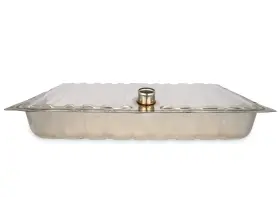 C5zz-9002-ss Scott Drake Polished Stainless Steel Fuel Tank With Drain Plug #3