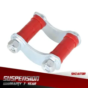 Ie1114581es Shzaitor Rear Leaf Spring Polyurethane Shackle Kit For 1955 55 Chevy Belair 150 210 #3
