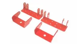 Skyjacker 803696164304 Triple Shock Bracket Kit Steel Gold Iridited Ford F-250 Pickup/f-350