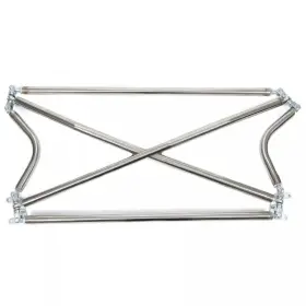 Smt10752 Rear Racing Cross Strut Bar Stainless Steel Fits Honda Civic Ek9 3 Doors 96-00 #3