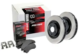 Sto909.47009 Stoptech Centric Oe Coated Front Brake Kit Fits Subaru Impreza And Toyota 86