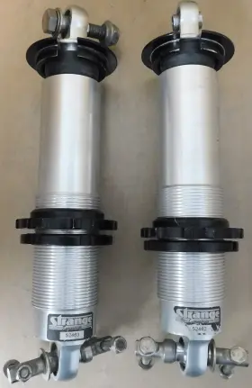 52463 Strange Shocks 15.50/11.5 Inch 2.125 Dia Aluminum Universal Eye/eye Pair