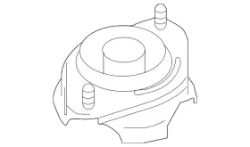 20370al00a Subaru Genuine Strut Mount