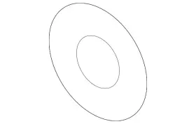 20560aa04a Subaru Genuine Strut Washer