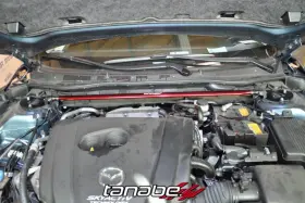 Tanttb173f Tanabe Sustec Front Strut Tower Bar For 14 Mazda 3 3dr And 5dr / 6