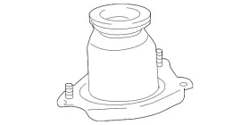 48401-02040 Toyota Genuine Upper Bracket