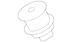 48505-0c010 Toyota Genuine Shock Mount Insulator Rear 48505-0c010 Toyota Genuine Shock Mount Insulator Rear