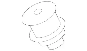 48505-0c020 Toyota Genuine Shock Mount Insulator Rear