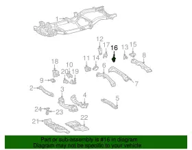 48505-35050 Toyota Genuine Shock Upper Bracket #2