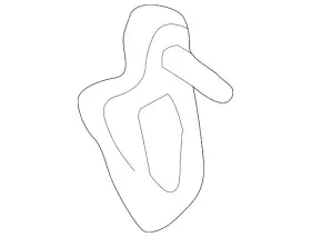 48505-35050 Toyota Genuine Shock Upper Bracket