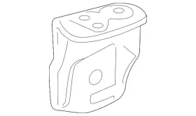 48505-42010 Toyota Genuine Shock Bracket