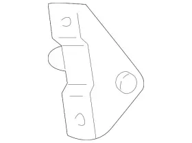 48505-42020 Toyota Genuine Shock Absorber Bracket