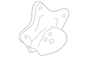 48516-08020 Toyota Genuine Shock Upper Bracket 48516-08020 Toyota Genuine Shock Upper Bracket