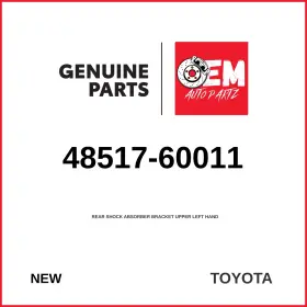 48517-60011 Toyota Genuine 1990-1997 Land Cruiser Rear Shock Absorber Bracket