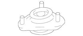48609-02190 Toyota Genuine Suspension Strut Mount Left Right Front