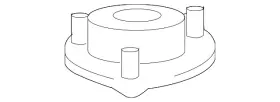 48609-06190 Toyota Genuine Strut Mount