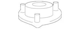 48609-06200 Toyota Genuine Strut Mount