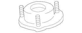 48609-0e020 Toyota Genuine Strut Mount