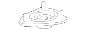 48609-21070 Toyota Genuine Upper Mount