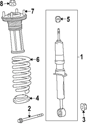 48609-ak020 Toyota Genuine Suspension Shock Absorber Mount 48609-ak020 Toyota Genuine Suspension Shock Absorber Mount