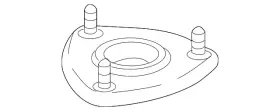 48609-wb001 Toyota Genuine Strut Mount