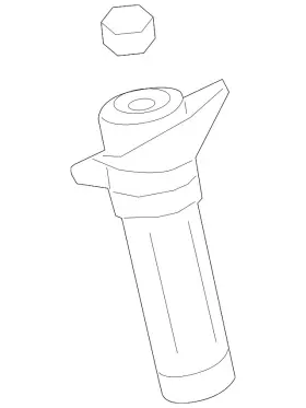48750-0r010 Toyota Genuine Shock Mount