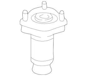 48750-48030 Toyota Genuine Strut Mount