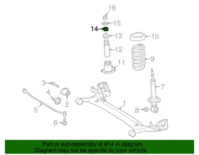 48755-02050 Toyota Genuine Support Rear Suspension #2