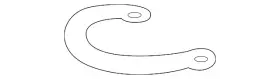 53723-02081 Toyota Genuine Strut Tower Reinforcement